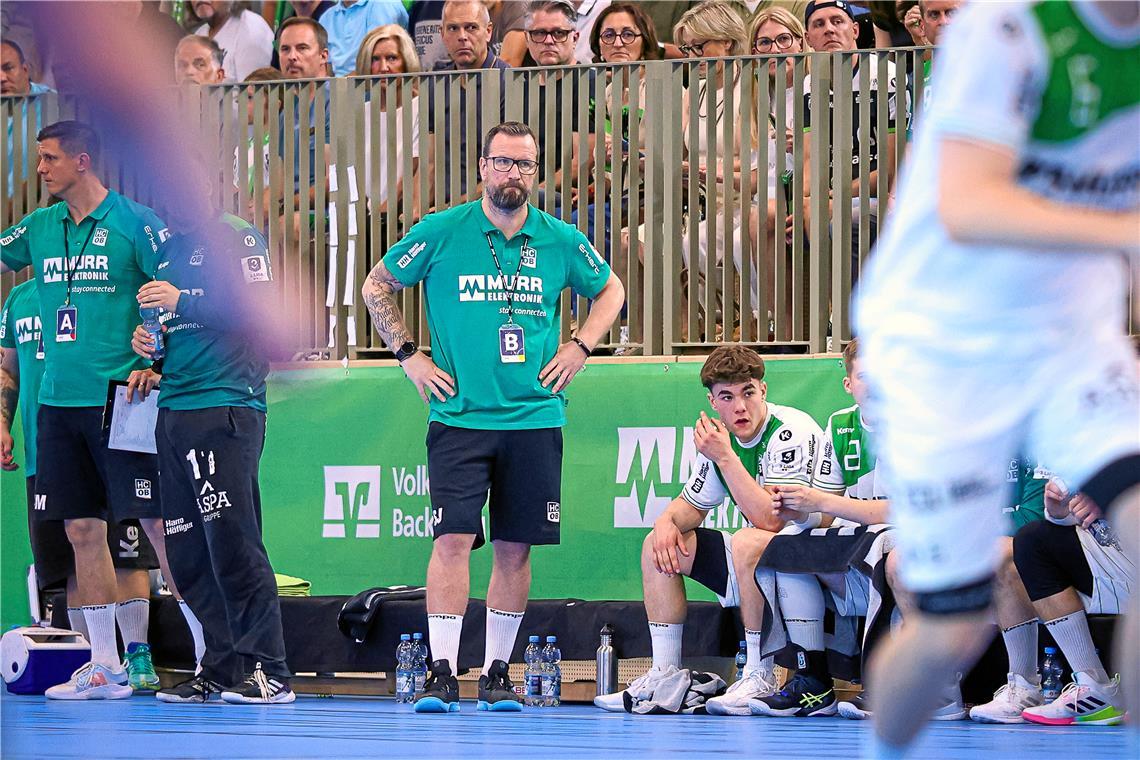 Stephan Just // Handball, Aufstiegsrunde Männer HC Oppenweiler/Backnang vs HC Ei...