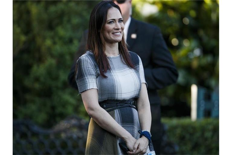 Stephanie Grisham wird neue Sprecherin von Donald Trump. Foto: Jacquelyn Martin/AP