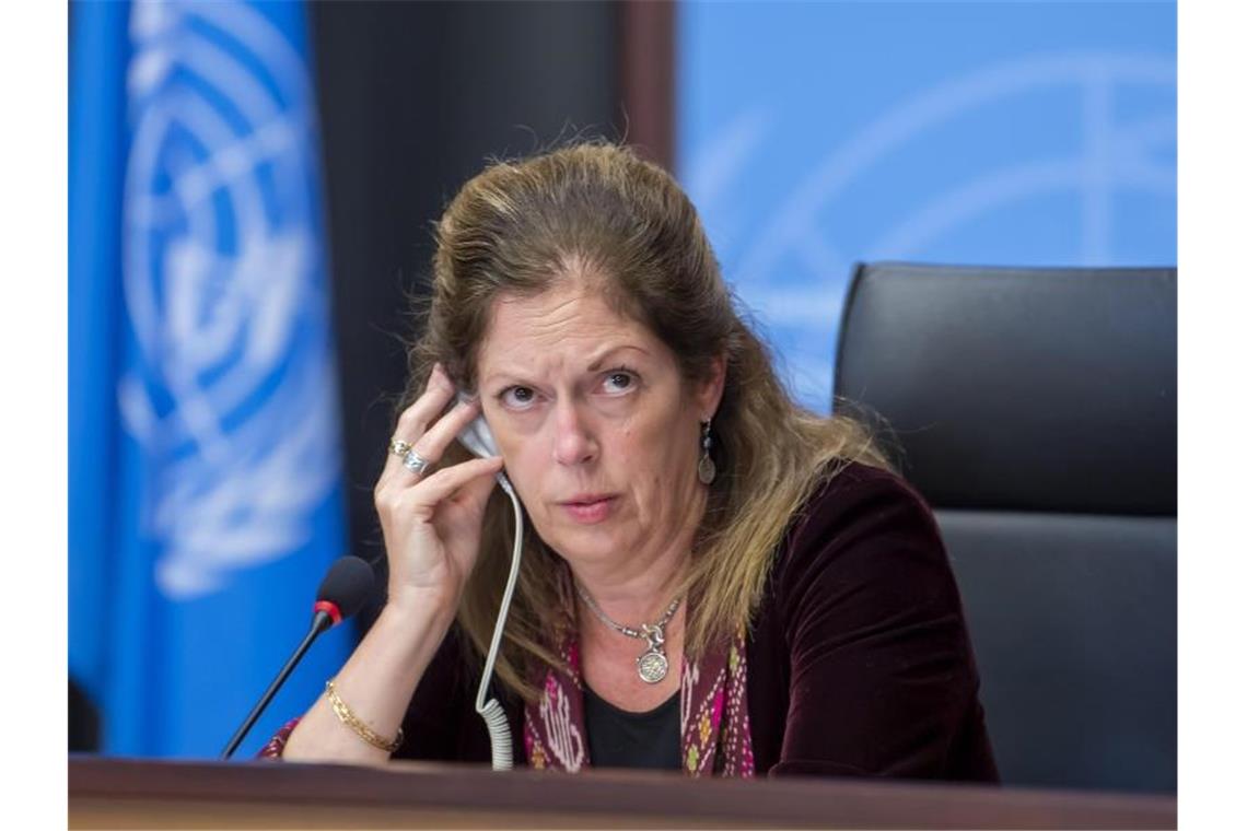 Lichtblick für Libyen: Waffenstillstand unterzeichnet Stephanie Williams, amtierende Sonderbeauftragte des Generalsekretärs und UN-Sondergesandte für Libyen. Foto: Martial Trezzini/KEYSTONE/dpa