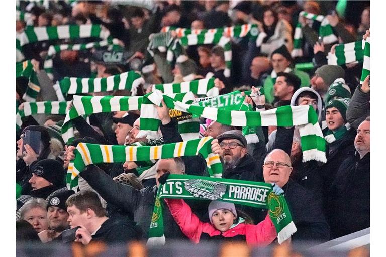 Stets hoch motiviert: die Fans von Celtic Glasgow