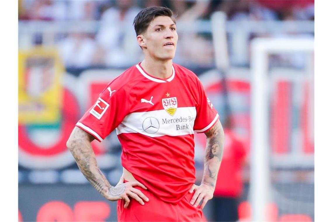 Steven Zuber vom VfB Stuttgart. Foto: Tom Weller/Archivbild