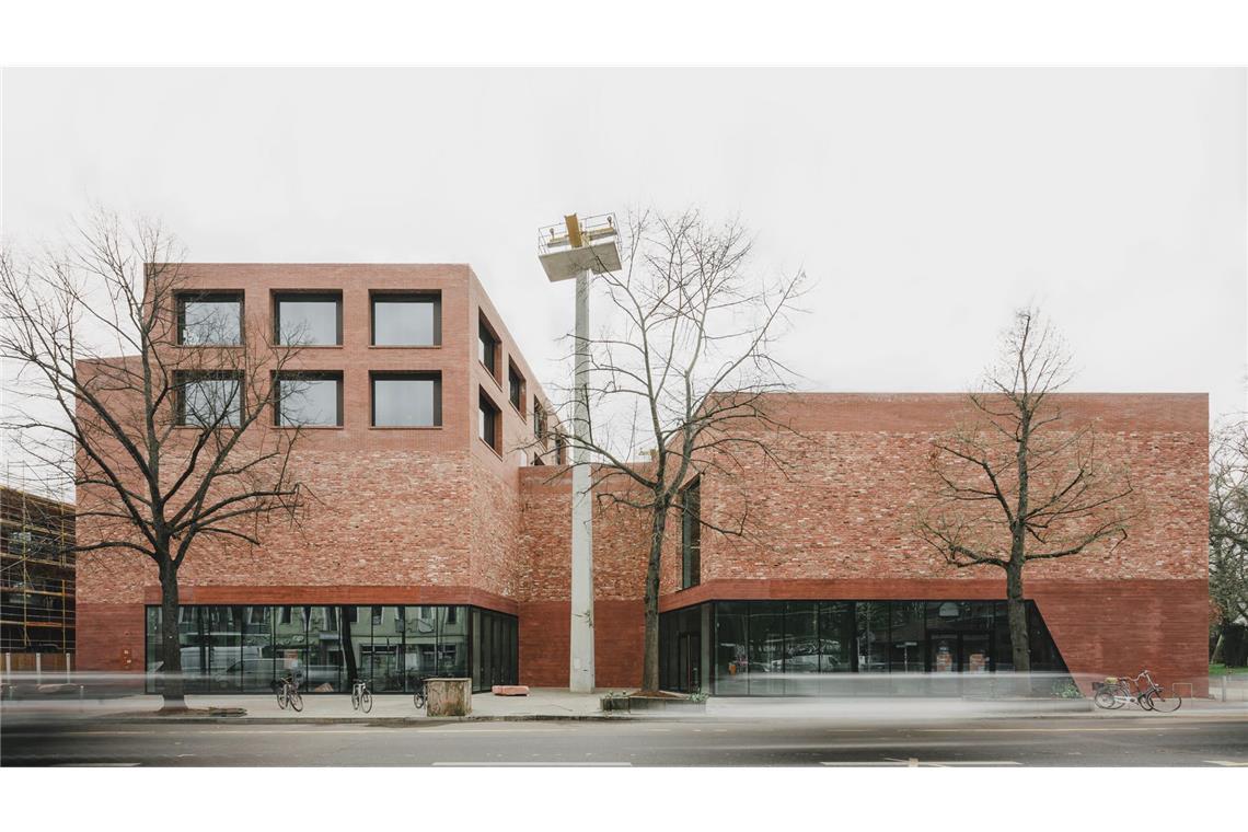 Stiftungsensemble Spore Initiative & Publix in Berlin, Architektur: AFF Architekten (Berlin). Hat auch schon beim DAM-Preis für Furore gesorgt.