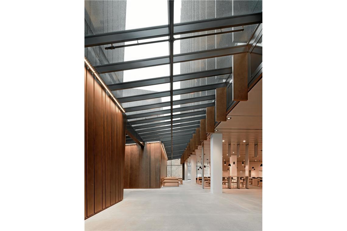 STIHL Markenwelt, Waiblingen, innen. Architektur: BFK architekten (BFK GmbH + Co...