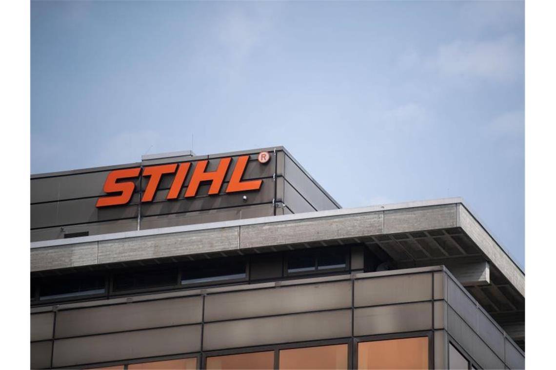 Stihl stellt Geschäftszahlen und eigene Akkufertigung vor. Foto: Marijan Murat/Archivbild