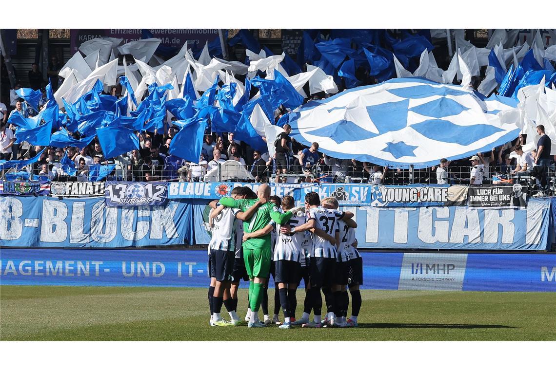 Stimmungsvolle Atmosphähre im B-Block.