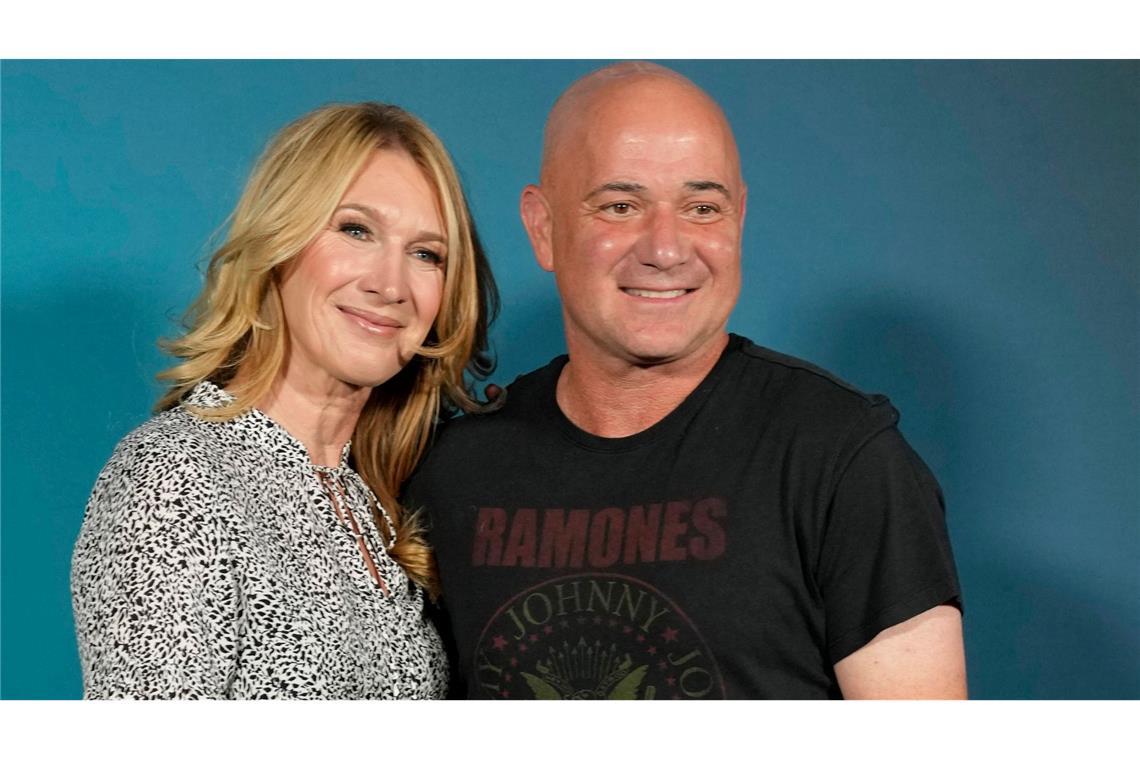 Stolze Eltern: Der Sohn von Steffi Graf und Andre Agassi soll erstmals für die deutsche Baseball-Nationalmannschaft spielen.