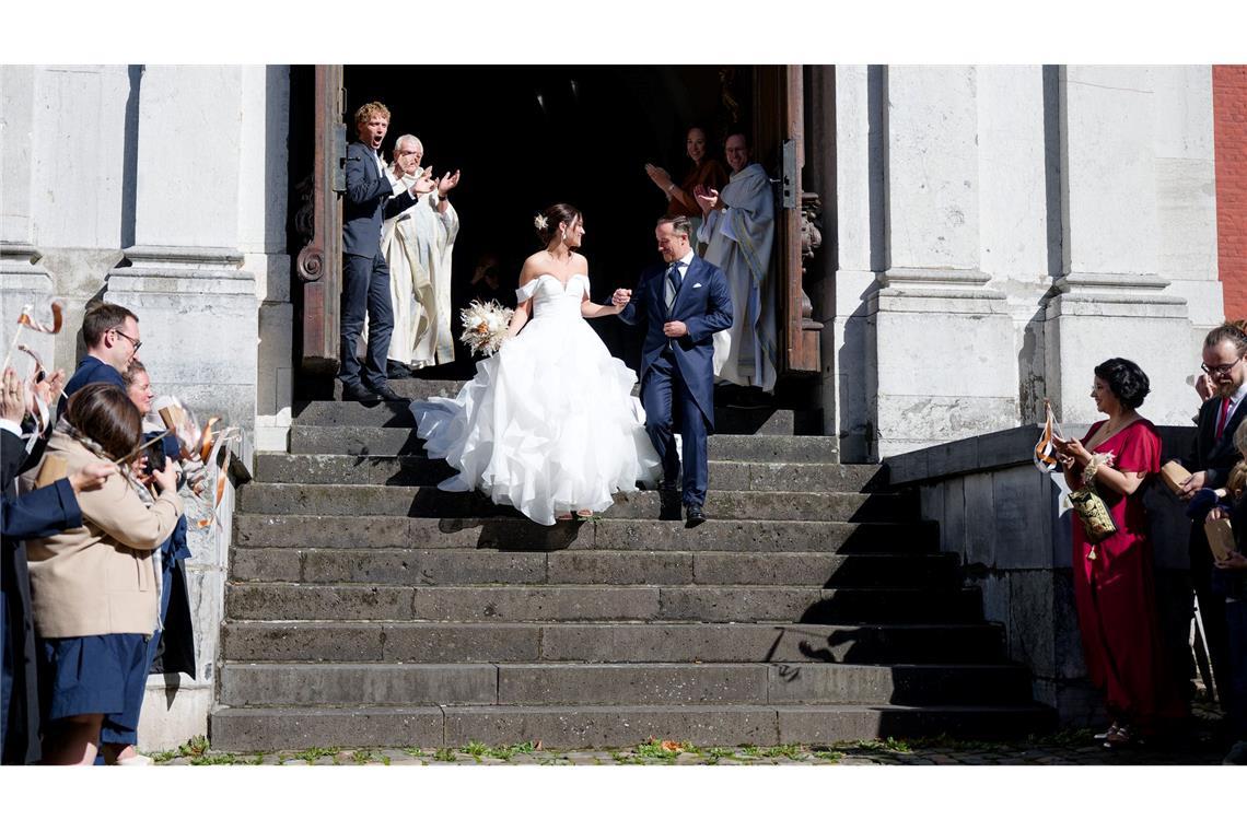 Stolzes Paar: Joe und Andrea Laschet haben geheiratet