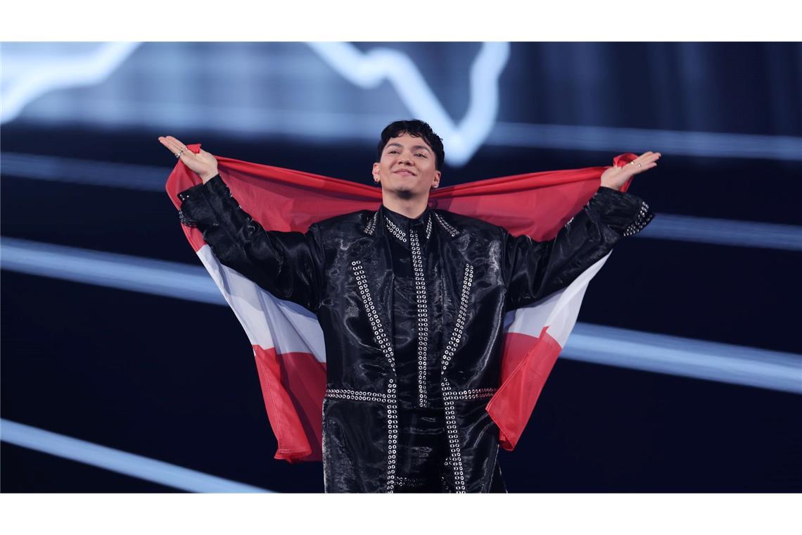Kein ESC-Wunder für Deutschland: Ist Raab jetzt in Gefahr? Strahlender Gewinner: JJ aus Österreich hat den ESC gewonnen.