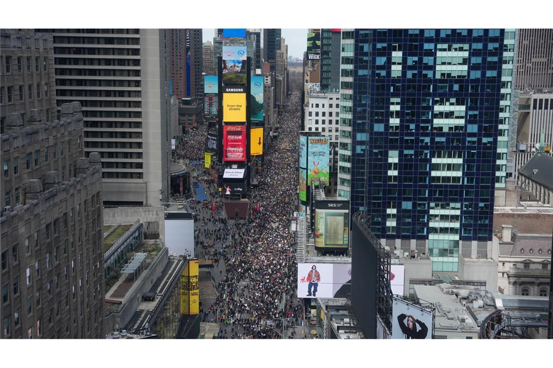 "Faschisten im Weißen Haus" - Große US-Proteste gegen Trump