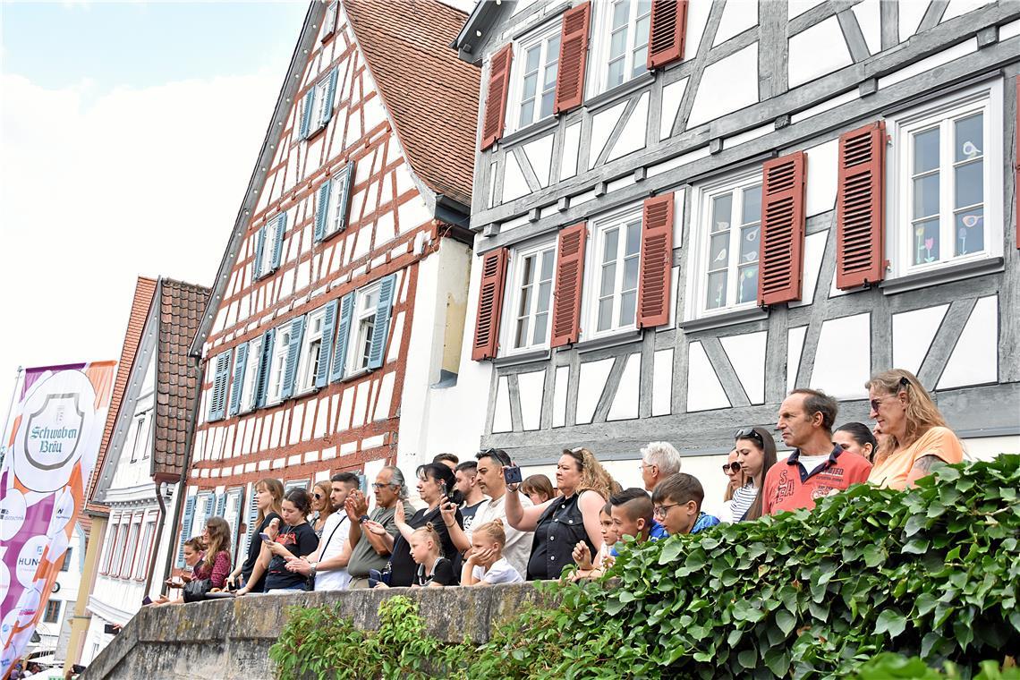 Straßenfest 2024  in Backnang. Bilder vom Sonntag. SK