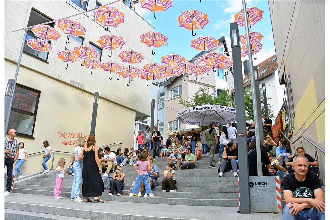 Straßenfest 2024  in Backnang. Bilder vom Sonntag. SK