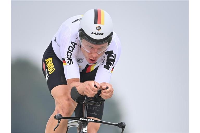 Strebt bei der Straßenrad-WM im Zeitfahr-Mixed eine Medaille an: Tony Martin. Foto: David Stockman/BELGA/dpa
