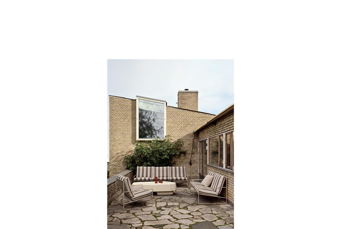 Streifen sind ein Sommermuss – hier ganz dezent.