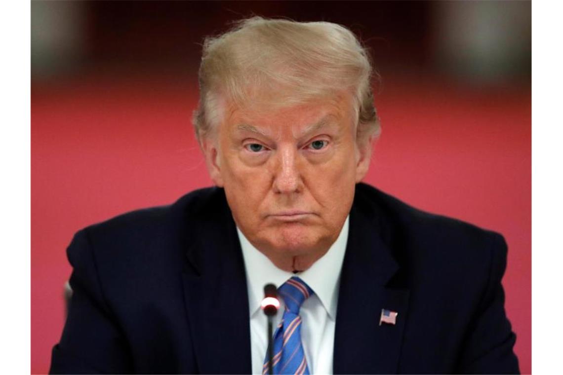 Supreme Court beendet Streit um Trump-Finanzunterlagen nicht Streitet um die Veröffentlichung seiner Finanzen: US-Präsident Donald Trump. Foto: Alex Brandon/AP/dpa