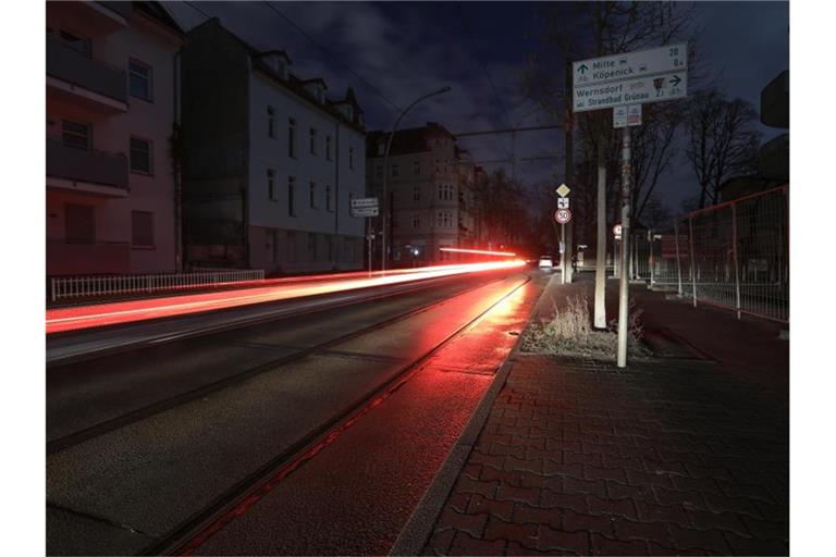 Stromausfall im Berliner Stadtteil Köpenick (Archivfoto). Foto: Jörg Carstensen/dpa