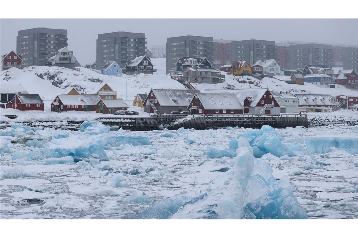 Stürmische Zeiten für Grönland (Archivbild)