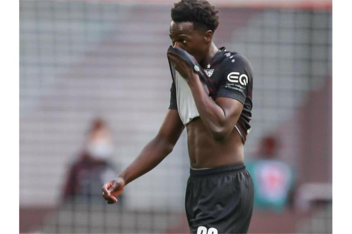 Durch Ligaverbleib: Ahamada bleibt beim VfB Stuttgart Stuttgarts Mittelfeldspieler Naouirou Ahamada. Foto: Jan Woitas/dpa-Zentralbild/dpa/Archivbild