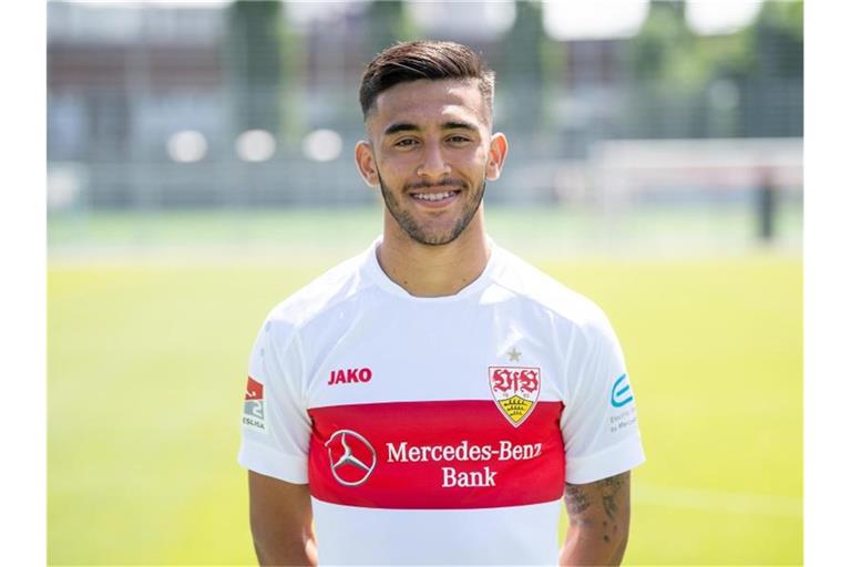 Stuttgarts Nicólas González, Siegtorschütze gegen den FC St. Pauli. Foto: Fabian Sommer/Archivbild