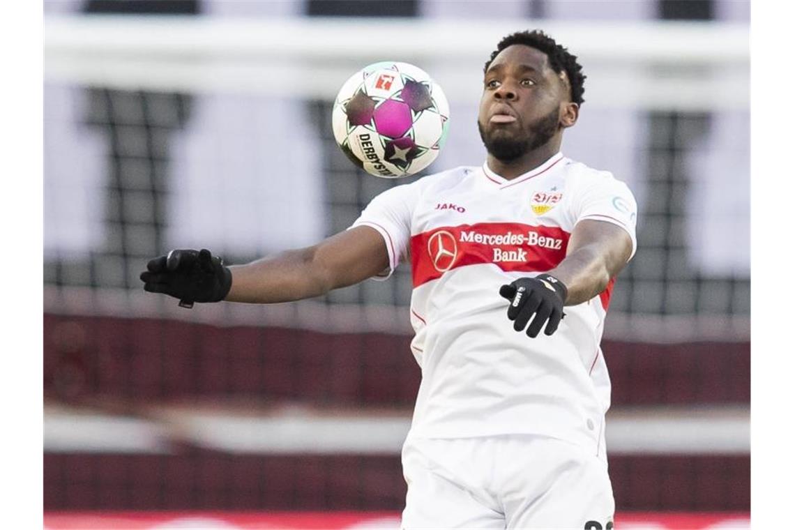 VfB Stuttgart verlängert mit Mangala bis 2024 Stuttgarts Orel Mangala in Aktion. Foto: Tom Weller/dpa/archivbild