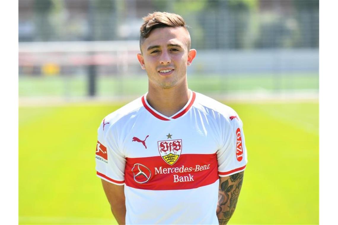 VfB Stuttgart verleiht Maffeo an RCD Mallorca Stuttgarts Pablo Maffeo. Foto: Jan-Philipp Strobel/dpa/Archivbild