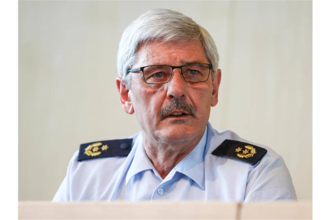 Innenministerium verteidigt Stuttgarter Polizei Stuttgarts Polizeipräsident Frank Lutz. Foto: Christoph Schmidt/dpa