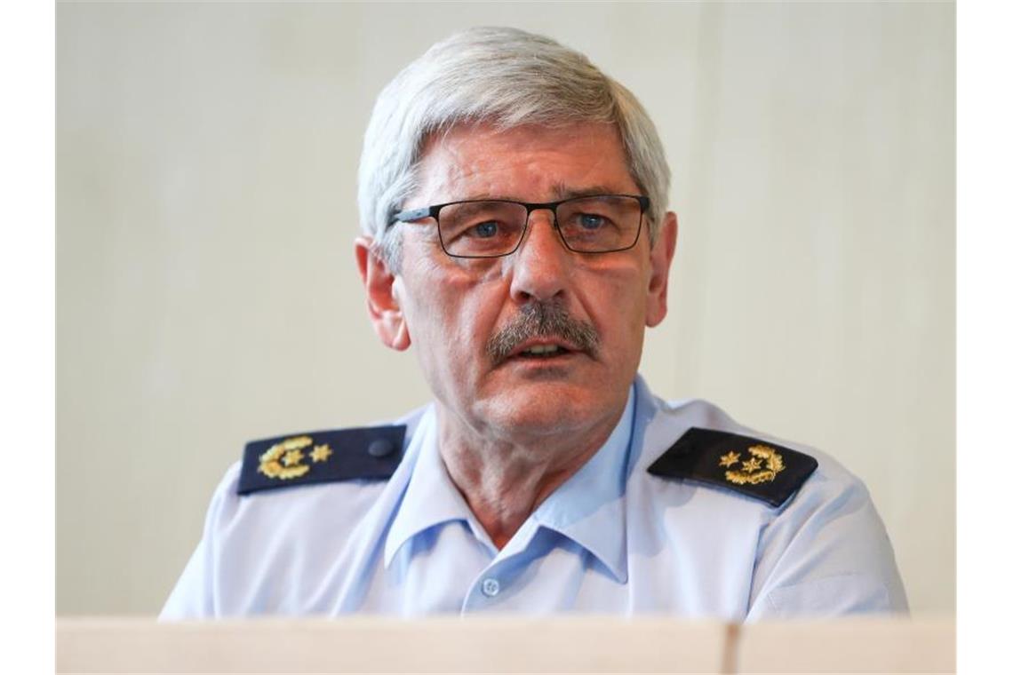 Stuttgarts Polizeipräsident Frank Lutz. Foto: Christoph Schmidt/dpa