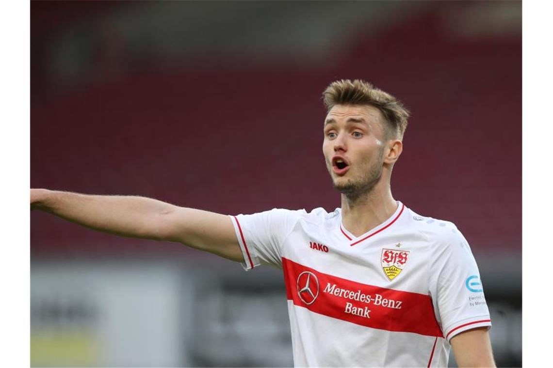 VfB-Torjäger Kalajdzic: Spekulationen bringen nichts Stuttgarts Sasa Kalajdzic. Foto: Tom Weller/dpa/Archivbild