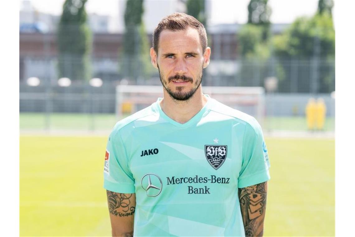 VfB-Torwart Jens Grahl bald zurück im Training Stuttgarts Torhüter Jens Grahl. Foto: Fabian Sommer/Archivbild