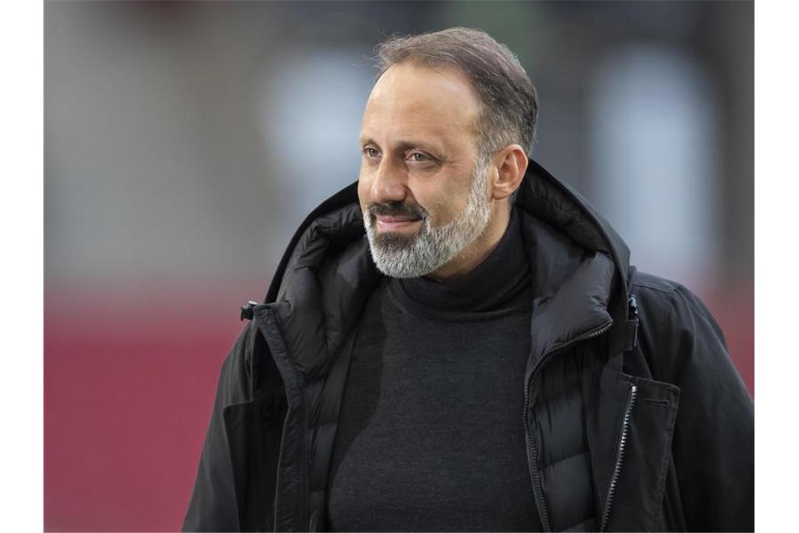 VfB Stuttgart bestreitet Testspiel gegen Würzburger Kickers Stuttgarts Trainer, Pellegrino Matarazzo. Foto: Tom Weller/dpa/Archivbild