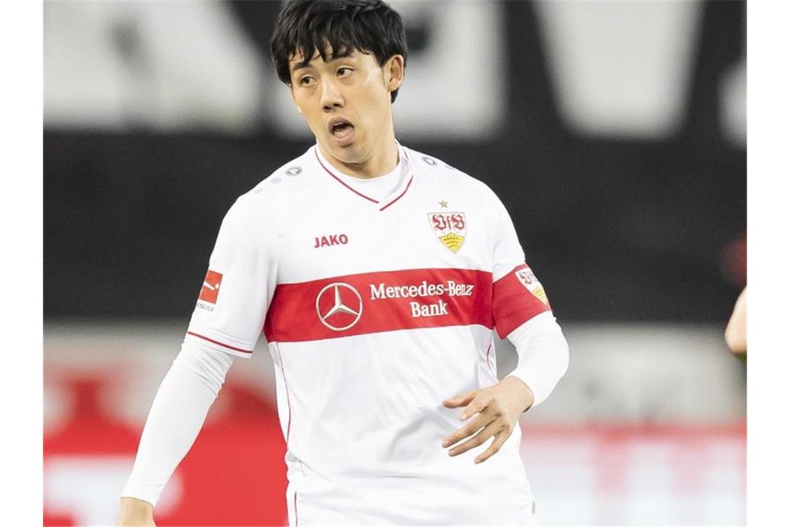 Kapitän Endo bereit für Bundesliga-Auftakt des VfB Stuttgart Stuttgarts Wataru Endo. Foto: Tom Weller/dpa/Archivbild