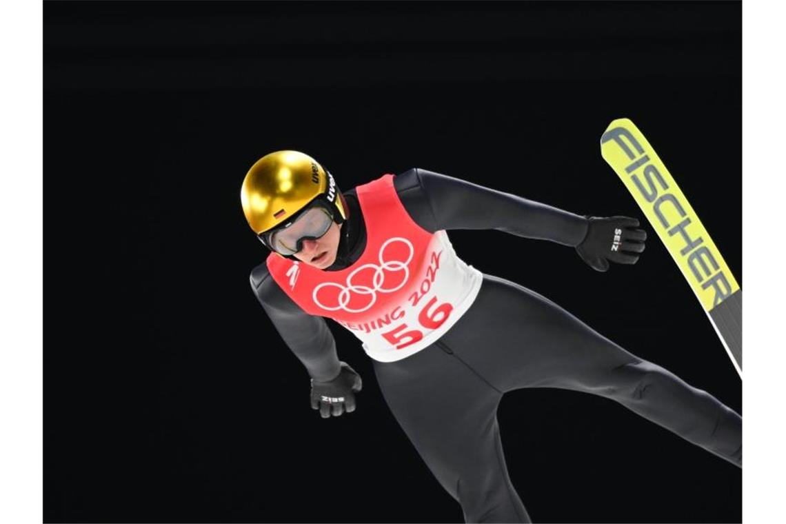 „Sehr zähe Spiele“ für Skispringer Geiger Sucht weiter nach seiner Topform: Karl Geiger. Foto: Hendrik Schmidt/dpa-Zentralbild/dpa