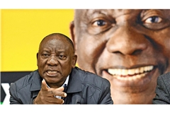 Südafrikas Präsident Cyril Ramaphosa scheut den Konflikt nicht.