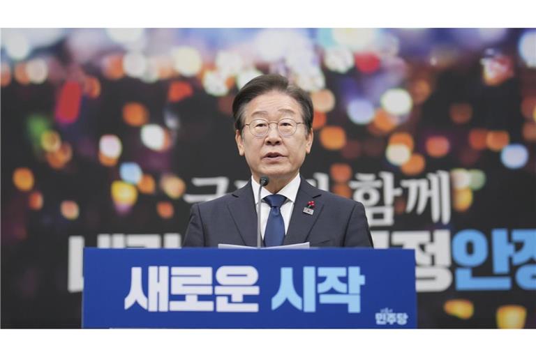 Südkoreas neuer Präsident Lee Jae Myung