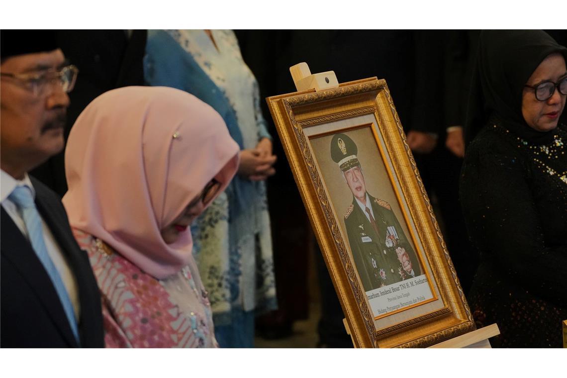 Suharto regierte Indonesien mehr als drei Jahrzehnte lang mit harter Hand.