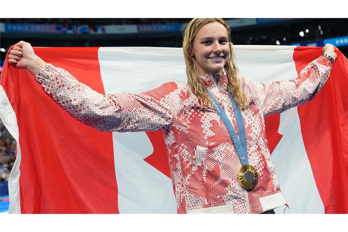 18-Jährige in Topform: McIntosh schwimmt nächsten Weltrekord Summer McIntosh ist Olympiasiegerin und Weltrekordhalterin.