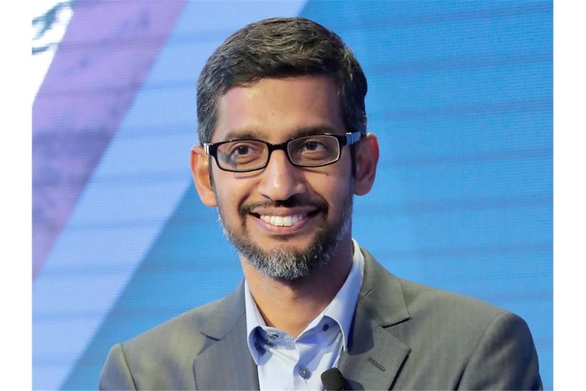 Sundar Pichai, Vorstandsvorsitzender von Google. Foto: Markus Schreiber/AP