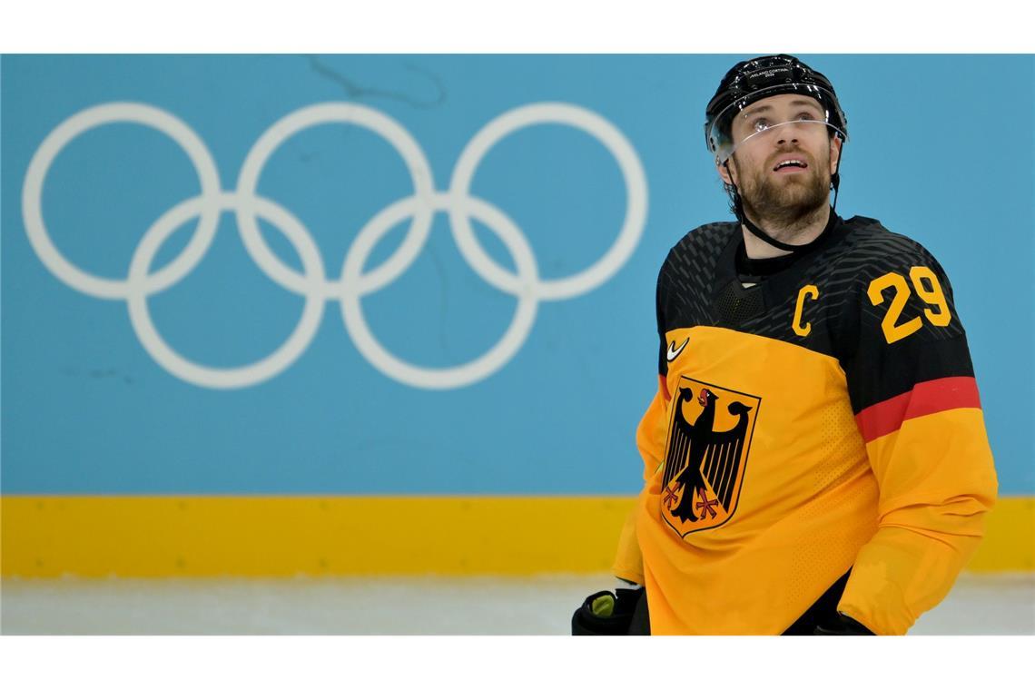 Superstar Leon Draisaitl scheiterte mit dem deutschen Eishockey-Team im Viertelfinale. (Archivbild)