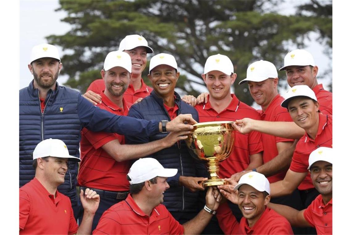 US-Golf-Team gewinnt dank Woods 13. Presidents Cup