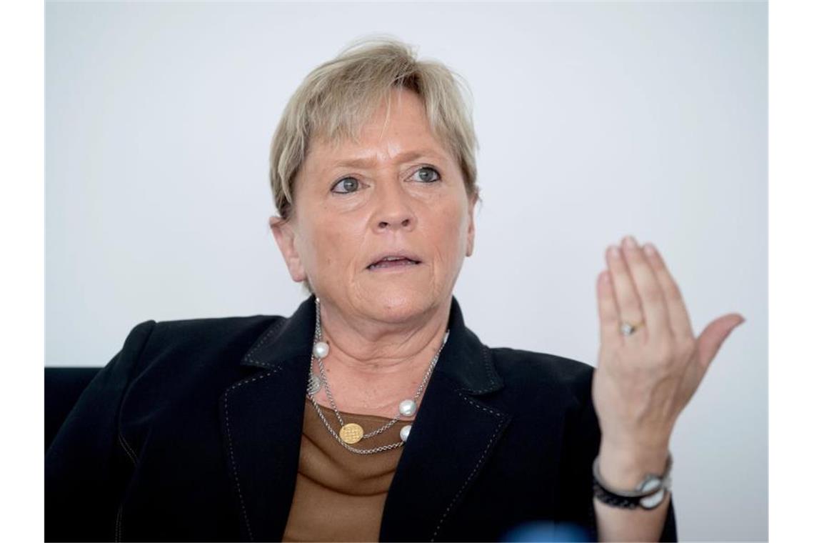 Eisenmann gegen AfD-Zusammenarbeit:„Keine Basis außer Macht“ Susanne Eisenmann (CDU), baden-württembergische Kultusministerin. Foto: Marijan Murat/Archivbild