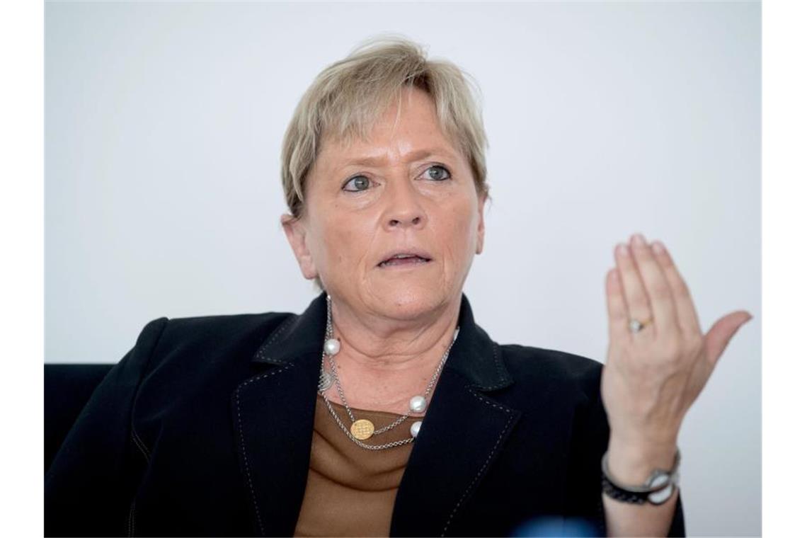 Eisenmann weist Vorwurf des Wortbruchs zurück Susanne Eisenmann (CDU), Ministerin für Kultus, Jugend und Sport Baden-Württemberg. Foto: Marijan Murat/Archiv