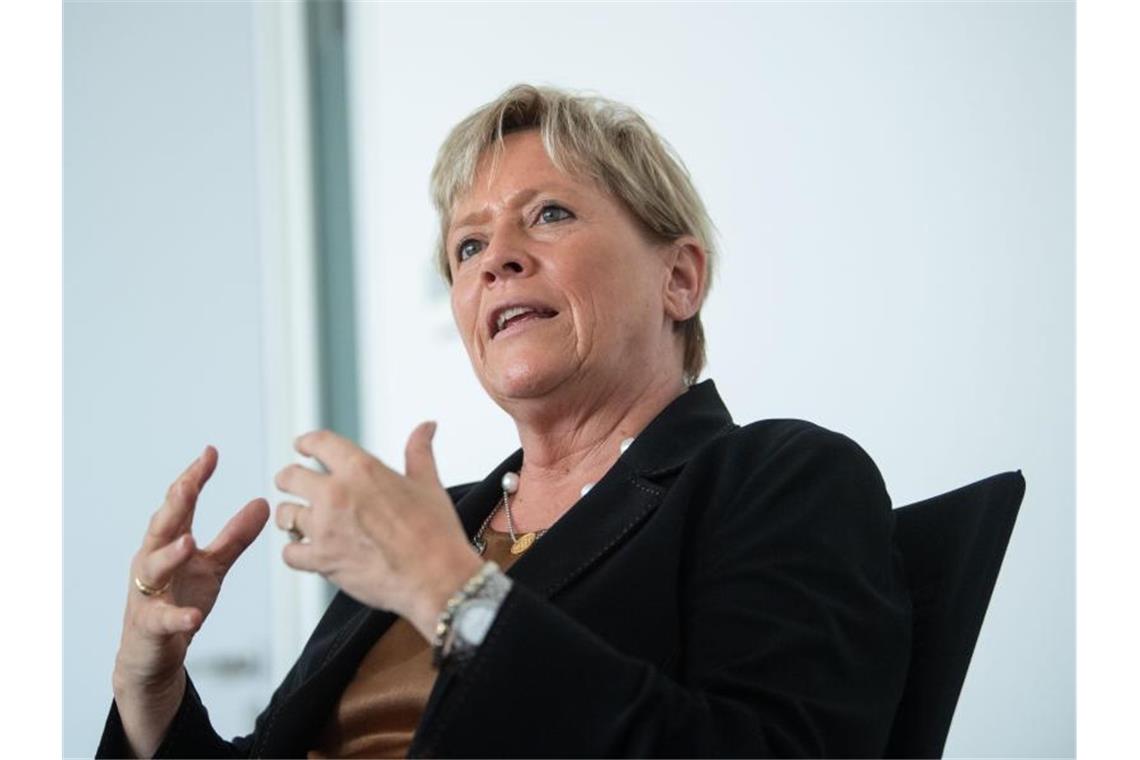 Eisenmann: keine inhaltliche Insolvenz der CDU Susanne Eisenmann (CDU), Ministerin für Kultus, Jugend und Sport Baden-Württemberg. Foto: Marijan Murat/dpa/Archivbild