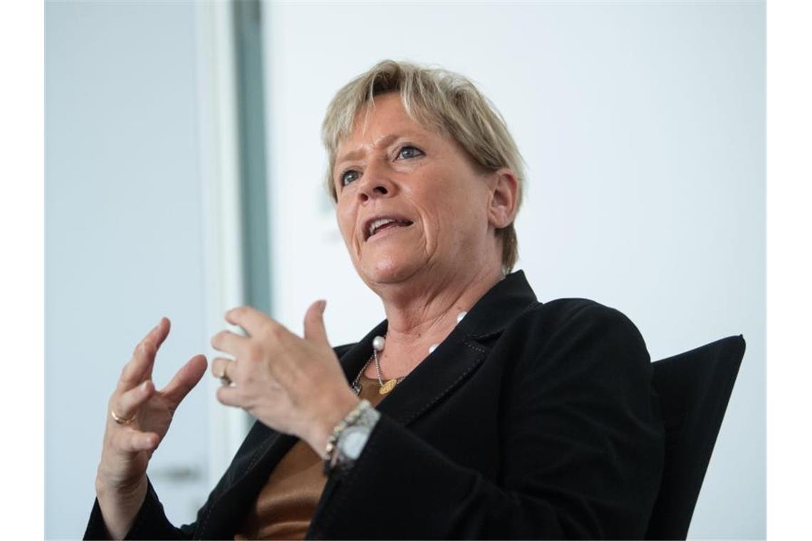 Eisenmann tut sich schwer mit Frauenquote in der CDU Susanne Eisenmann (CDU), Ministerin für Kultus, Jugend und Sport Baden-Württemberg. Foto: Marijan Murat/dpa/Archivbild