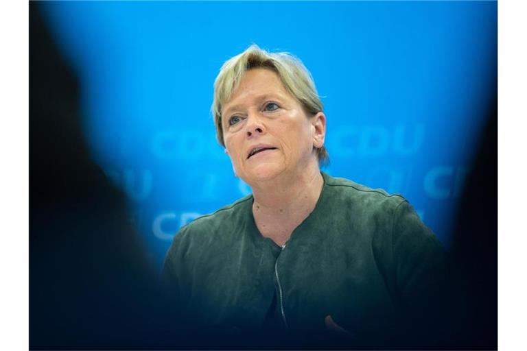 Susanne Eisenmann. Foto: Sebastian Gollnow/Archivbild