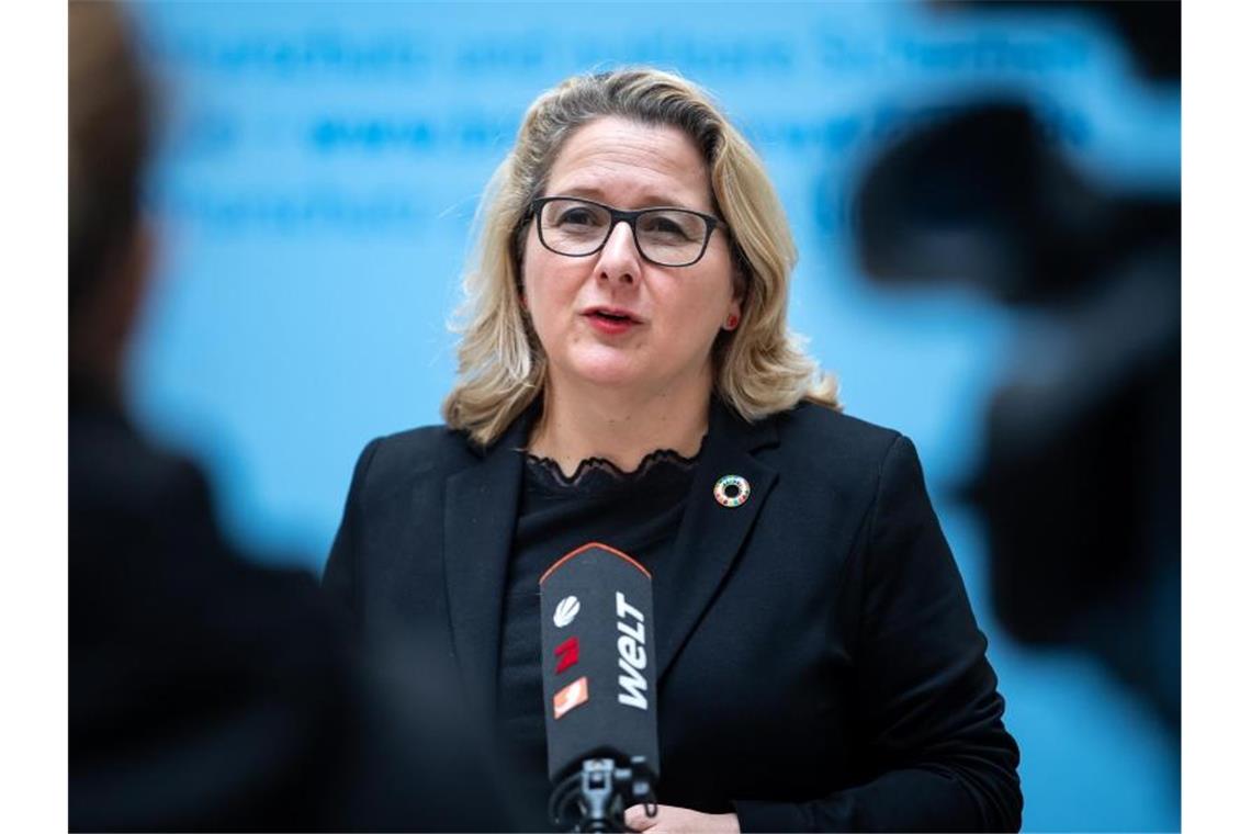 Insektenschutz: Druck der Bauern auf Schulze und Bund Svenja Schulze (SPD), Bundesumweltministerin. Foto: Bernd von Jutrczenka/dpa/Archivbild