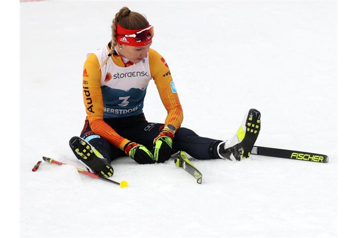 Svenja Würth kam am Ende nicht über den 17. Rang hinaus. Foto: Karl-Josef Hildenbrand/dpa