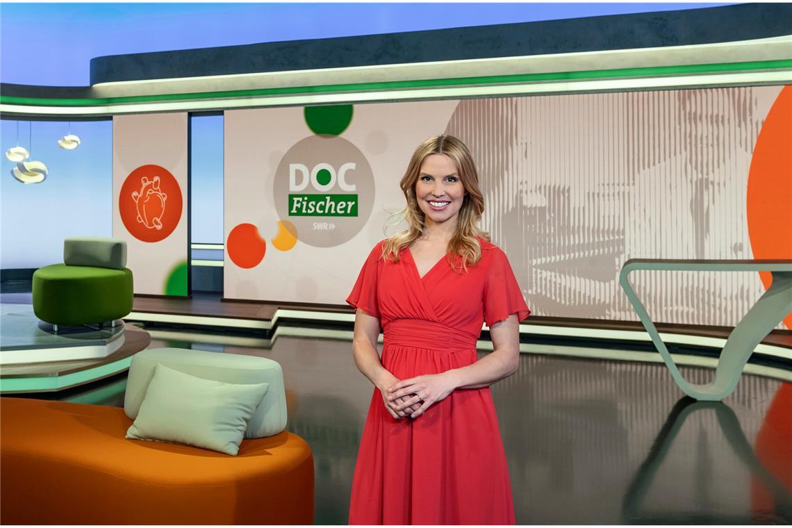 SWR DOC FISCHER, am Mittwoch (12.11.25) um 20:15 Uhr im SWR. Moderatorin Julia Fischer.