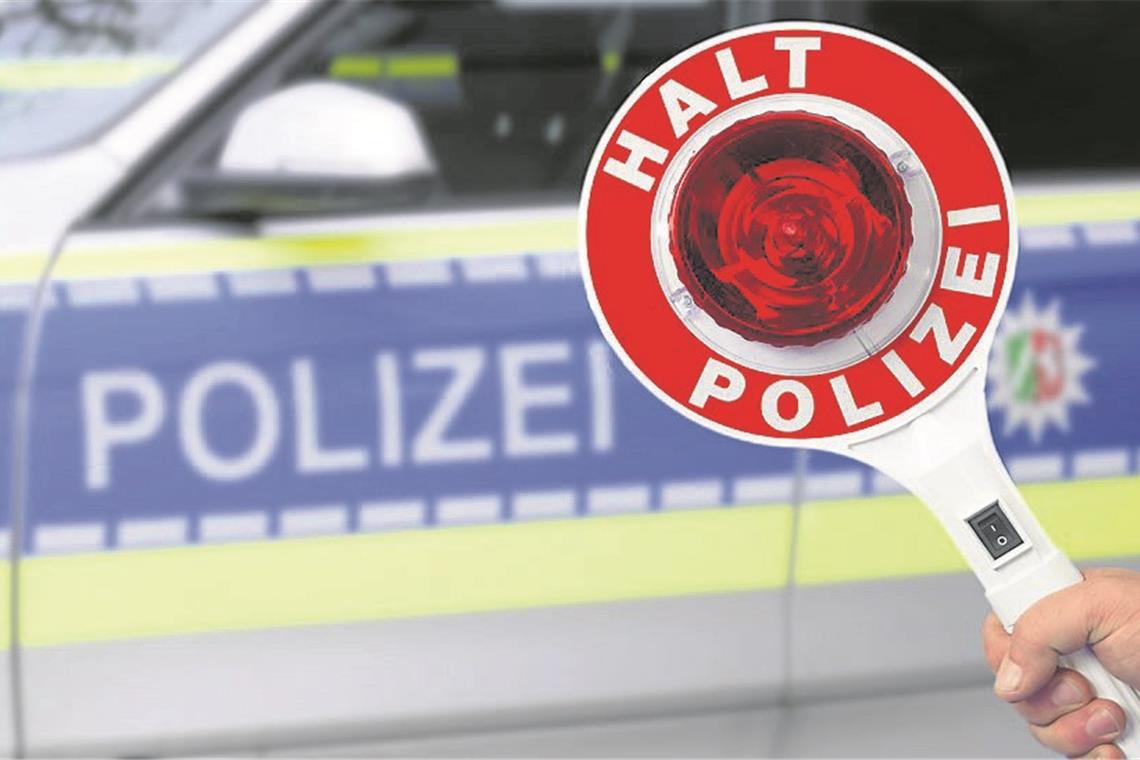 Motorradfahrer rast der Polizei davon