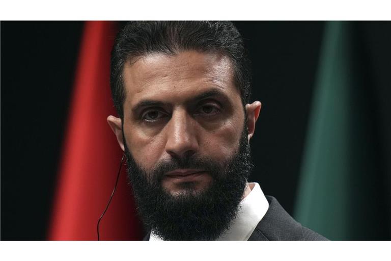 Syriens Übergangspräsident Ahmed al-Scharaa kommt nicht am Montag nach Deutschland (Archivbild).