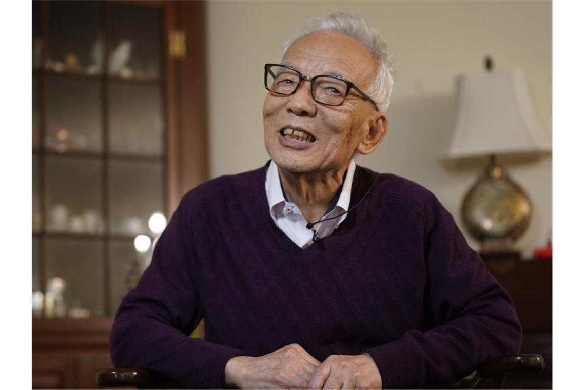 Syukuro Manabe teilt sich eine Hälfte des Nobelpreises mit Klaus Hasselmann. Foto: Seth Wenig/AP/dpa