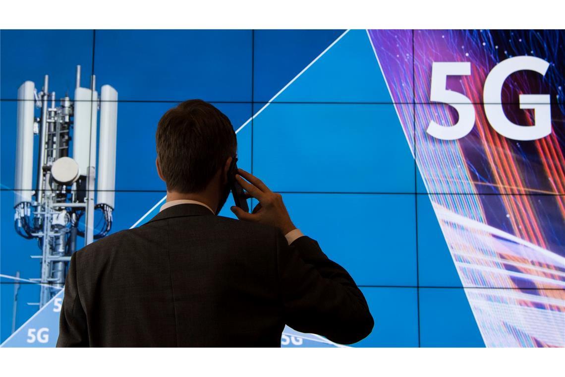 Szene aus der Frequenzauktion 2019 - diese Auktion muss möglicherweise erneut durchgeführt werden.